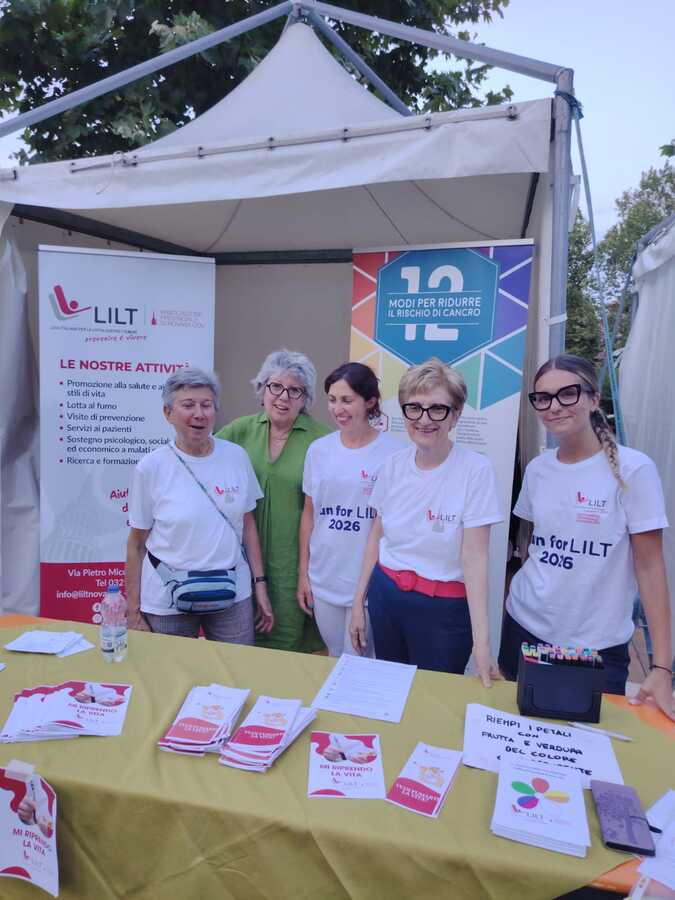 LILT Novara Odv agli Streetgames