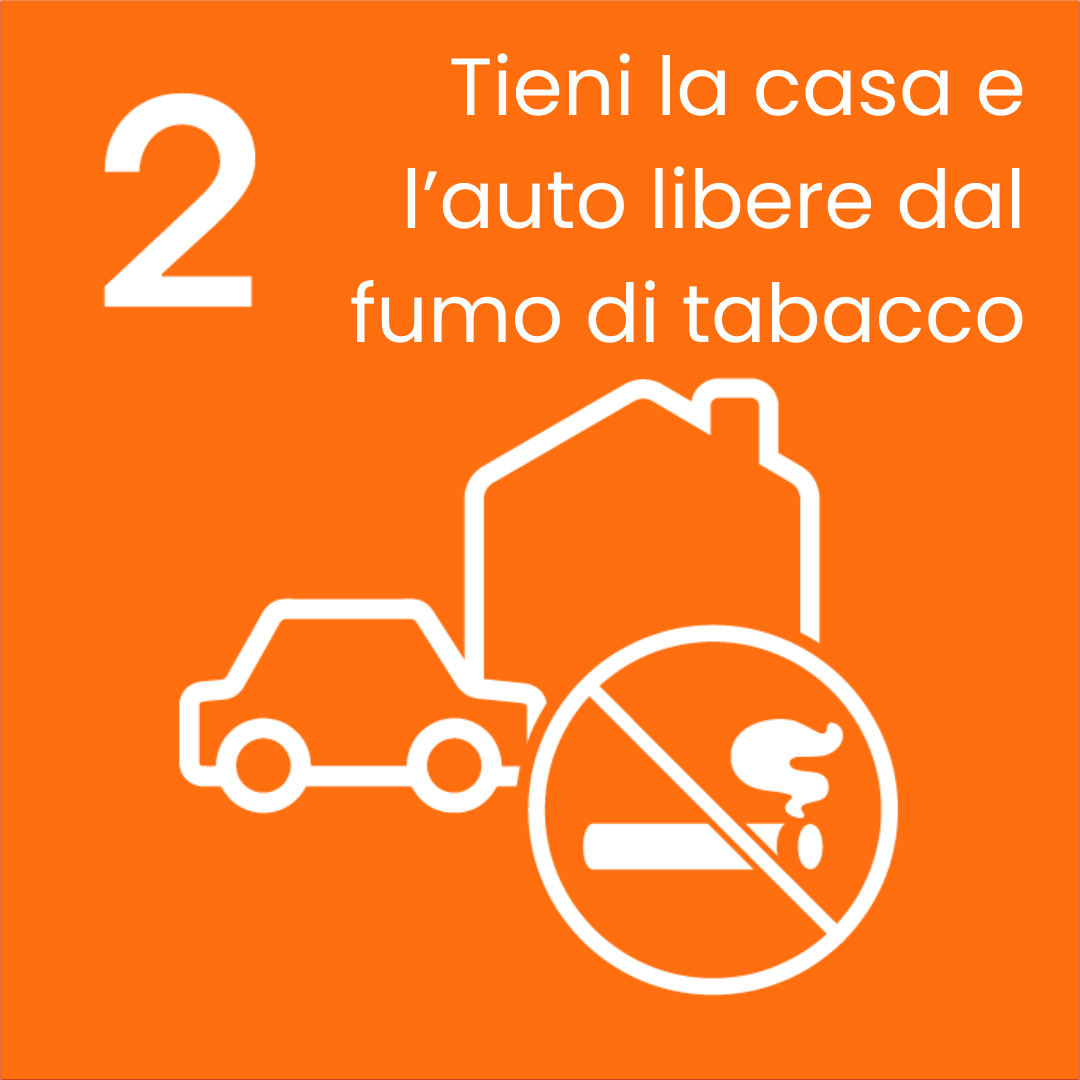 Casa e auto libere dal fumo di tabacco